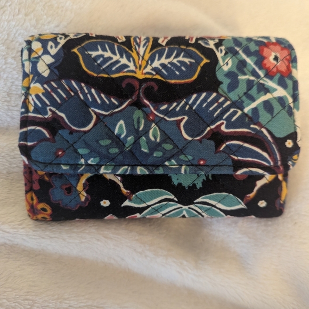 Vera Bradley Enchantment Riley RFID Wallet